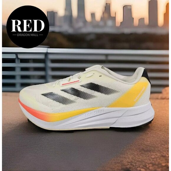 Adidas Duramo Speed M Ivory Core Black Red Running Shoes IE5477 - Men\'s Size 8.5 main image 9